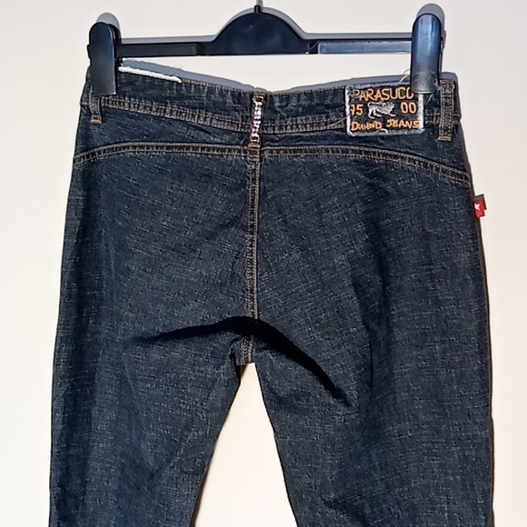 Parasuco Diamond Jeans Low Rise Wide Leg Size 30 Blue W 15" R 8" I 32" - Picture 11 of 15